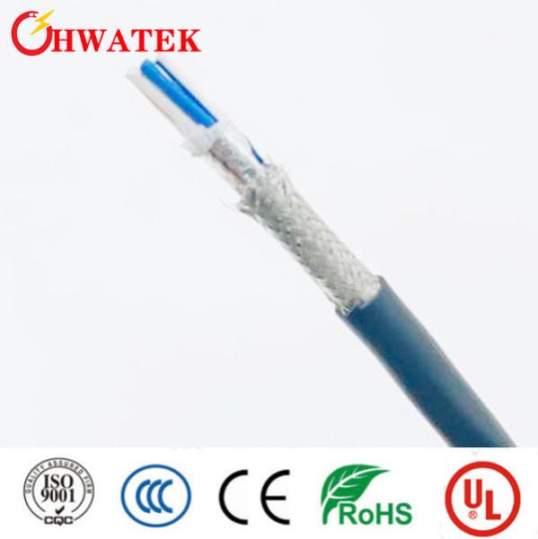 Electrical Flexible Braid Shielded Cable UL2464 AWM 2464 62Cx24AWG+ADB