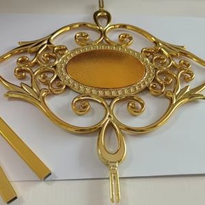 Modern Gold Finish Georgian Bar Flower Decorative Door Window Ornamental Hardware