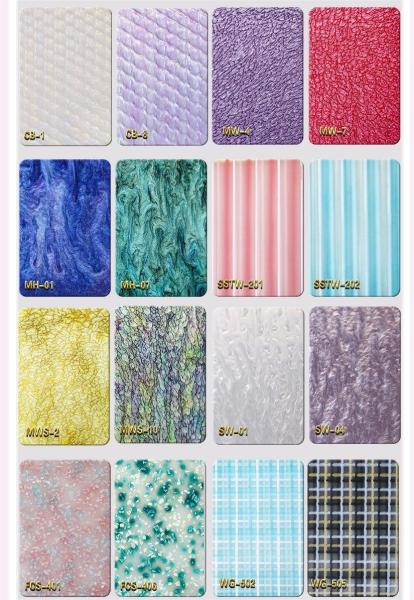 A3 Pearl Patterned Acrylic Panels 6mm Perspex Sheet Non Reflective