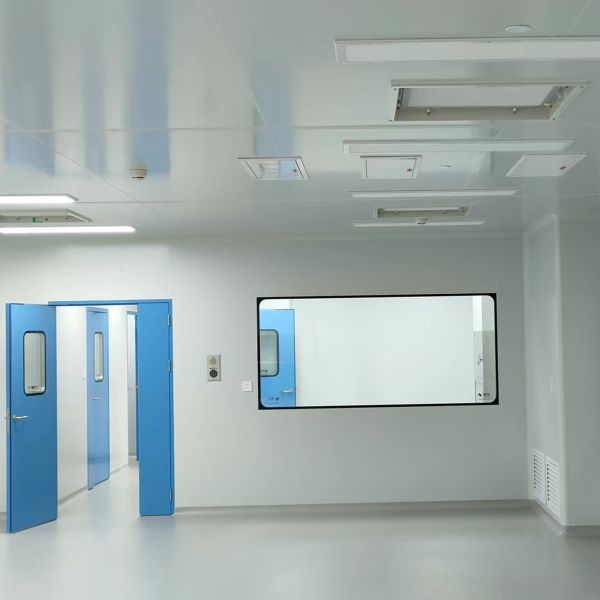 HUAAO ISO GMP Dust-Free PVC Wall Panel Modular Clean Room for Laboratories and Workshops FFU Clean Booth Assembly with Hard Wall
