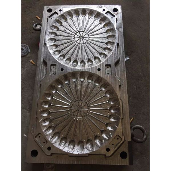 Standard Plastic Spoon Injection Molding Molds 50 Cavities H13 Material