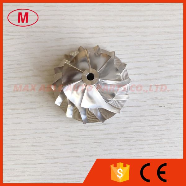 K16 1062-123-2004 7+7 blades 44.09/63.62mm high performance Turbocharger milling/aluminum 2618/billet compressor wheel