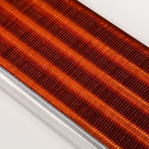 Air Cooled AC Condenser Coil Evaporator Fin Plate Type 400mm