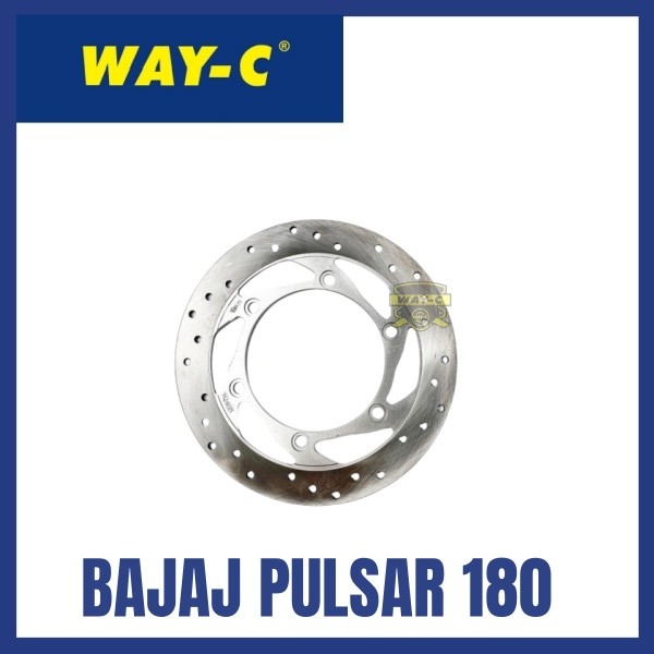 DK 1510 96 Motor Motorcycle Brake Disc Front Black for BAJAJ PULSAR 180