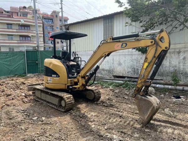 Electric Water Pump Excavator for Cat 303ccr with Steel Track and Crawler Moving Type