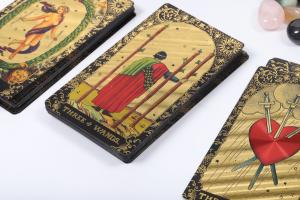 Tarot Themed Custom Plastic Playing Cards Custom Deck Of Cards Bulk