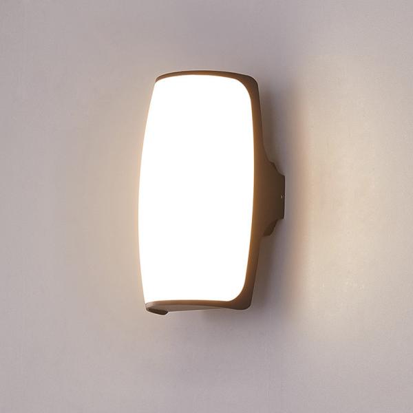 Project quality IP65 acrylic 12W outdoor lighting fitting exterior wall lamp wall mount
