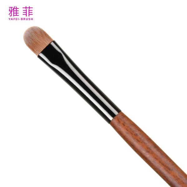 T13 Personnalisé 100% Kolinsky Sable Pure Maquillage à l'ombre de vue Outil de beauté Manche en bois Cheveux naturels
