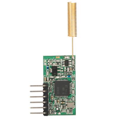 módulo de dados sem fio sem fio do módulo de controle 100mW 433MHz para o mini tamanho de 500m