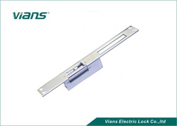 Lock when power off Long Panel Aluminum Electric Strike Lock European Standard