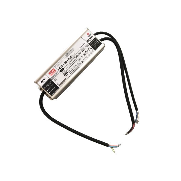MEAN WELL HLG-120H-48B 120W 48V LED Driver IP67 3-in-1 Dimmable Constant Voltage & Constant Current Power Supply