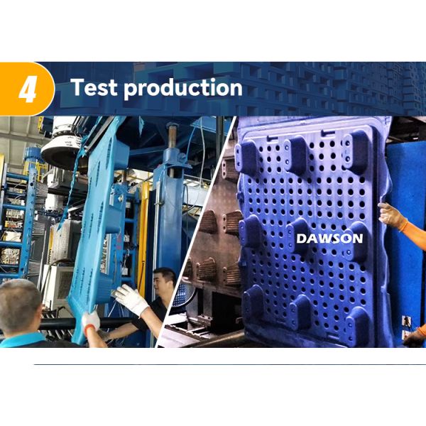 Easy Operate Nestable Recycled Plastic Pallet Making Machine Pallets Blow Molding Machine Manufacturing System