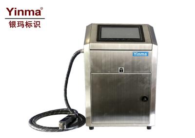 Multi Language Small Character Inkjet Printer 1 - 4 Print Lines For Dark Material