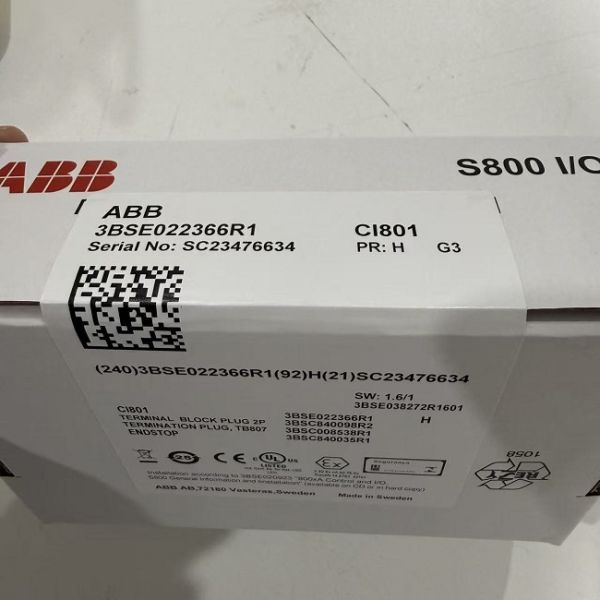 CI801 3BSE022366R1 ABB Communication Interface Module CI801 PROFIBUS DP-V1