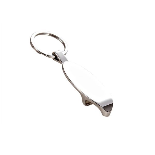 Форма падения ключевой цепи консервооткрывателя пива стиля металла разносторонняя прочная с кольцом для ключей