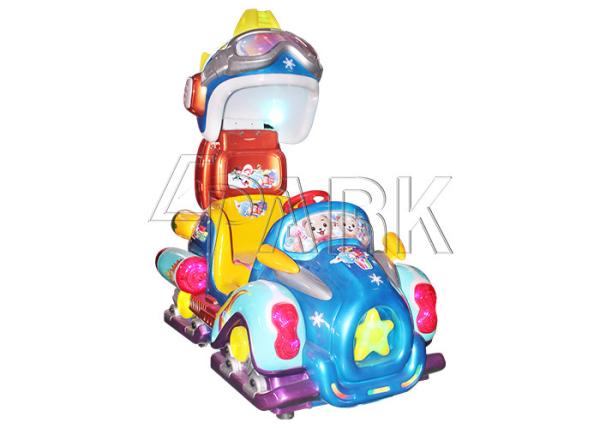 Plastic Material Coin Operated Children 's Rides On Car Toy Machine For Star Hotels