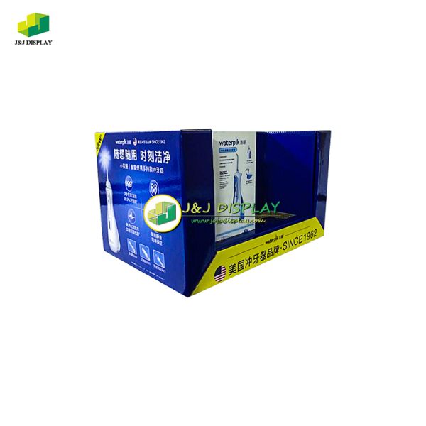 Corrugated Paper PDQ Display Tray Pop Foldable For Retail Store