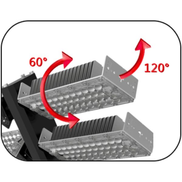 140000 люмен светодиодное наружное освещение стадиона на 40 м высотой мачты осветительный столб 1000 Вт Китайские будущие огни
