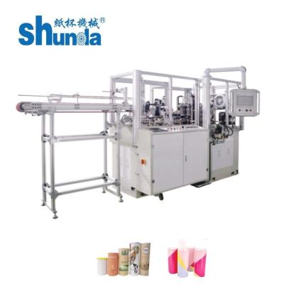 Qualited Tissue Paper Container Box  Paper Tube Forming Machine With Hot Air and System
