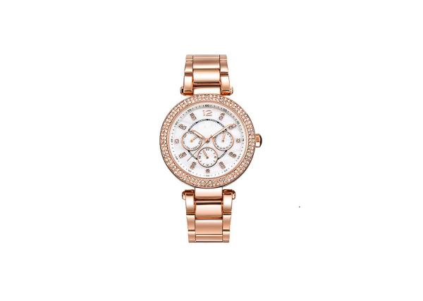 Diamond Water Resistant Waterproof Wrist Watch Stainless Steel Bracelet For Women