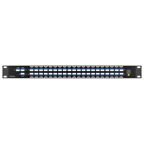 5G Fronthaul and Metro DWDM Networks 40 Channels AAWG Module with Dual Fiber and Real Time Monitoring from C21to C60