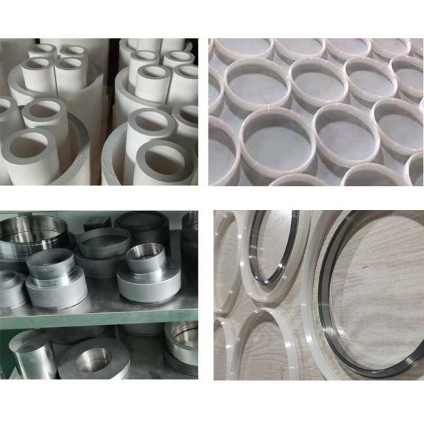 Yttria-Stabilized Zirconia Doctor Ring – Rotary Circular Scraper Blade for Pad Printing Machine Ink Cup, High Toughness & Durability