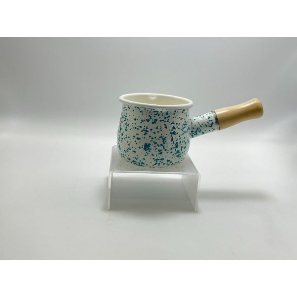 Daily Enamel Cookware Colorful Sprinkle Saucepan Milk Pan Mini Butter Warmer