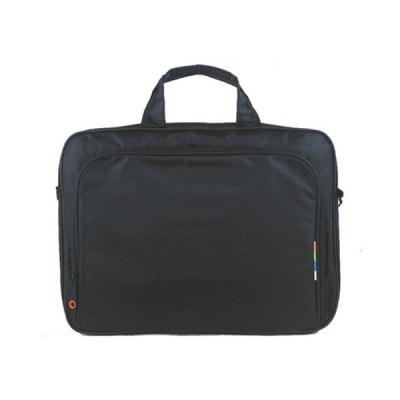 Black Nylon Business Computer Bag , Mens Laptop Briefcase 16 inch Computer Bag OEM