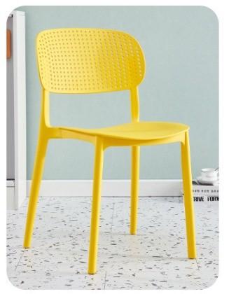 Modern Polypropylene Dining Chair for Restaurants and Outdoor Use