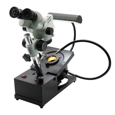 Joia binocular Gem Microscope da lente F15 com ampliação variável contínua R1S-15