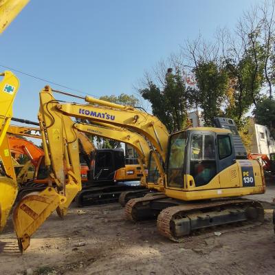Cor original Usado Komatsu PC130 Excavadora de rastreamento para aplicações de construção