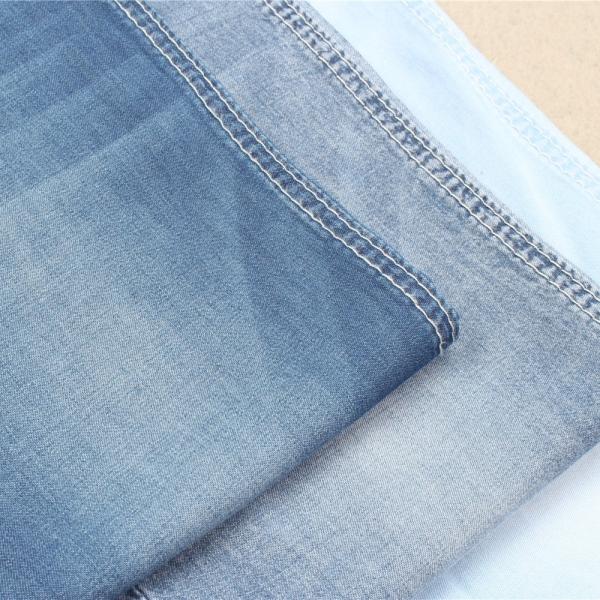 100% obscuridade da cor da sarja de Nimes da camisa de algodão - fabricante azul das telas