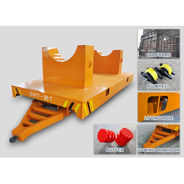 Трейлер тележек переноса материала Q235 планшетный сверхмощный промышленный для мастерской