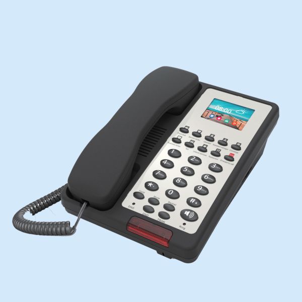 Support HTTP/HTTPS/SIP PnP/TR-069 Autp-provisioning Fixed Wireless Phone PSTN+IP Hotel Table Phones