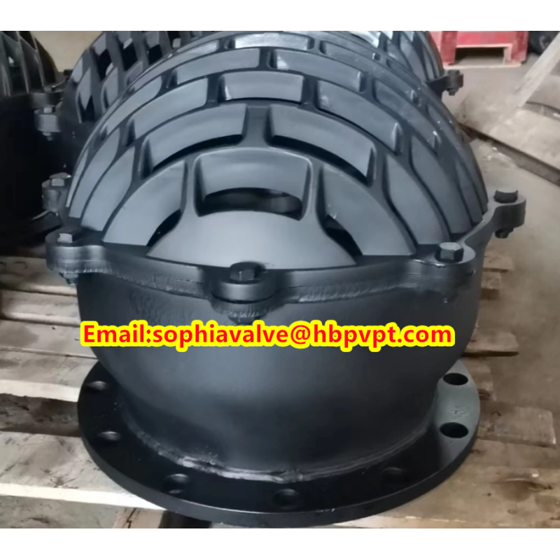BS4504 flange grey iron valve cover foot valve