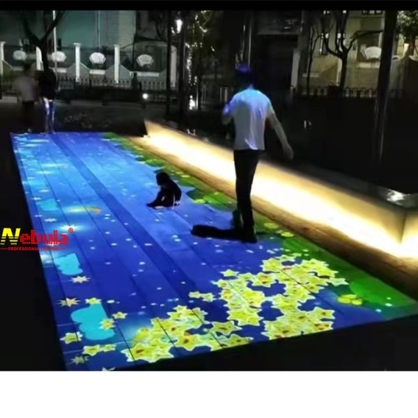 Nebula 80+ Interactive Games DLP 1000 Lumen LED Outdoor Projection 3D Mapping Gobo Video Projector