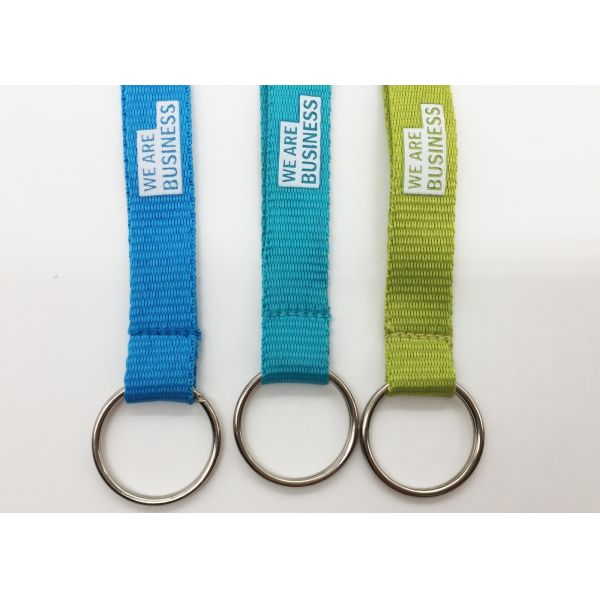 2.0 CM Silk-screen printed Polyester lanyards with any color and any Custom Logo printing