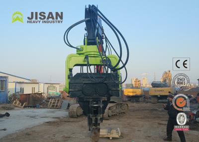 A máquina escavadora Hydraulic Vibro Pile martela mini 6 medidores empilha o motorista Machine