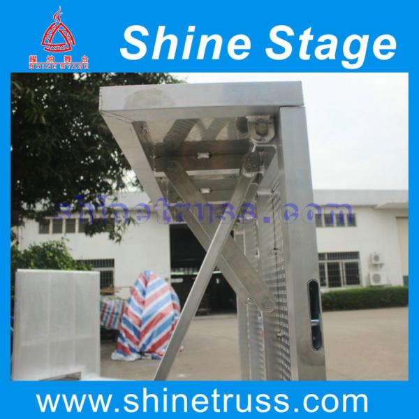 Foresight Aluminum crowd control barrier. Mojo Barrier similar.concert security barrier