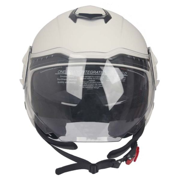 XS-XXL Sizes ECE Certification Open Face Motorcycle Helmet with Anti-Scratch PC Visor