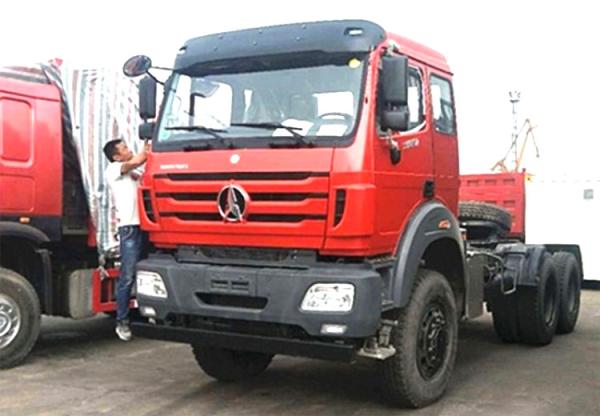 6x4 North Benz Beiben Euro V Trailer Tractor Truck