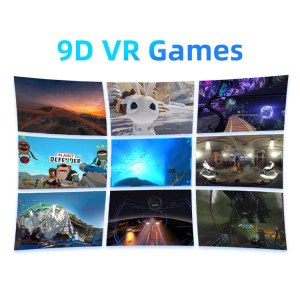 Игры имитатора кино 1.5KW двойные сползая VR торгового центра 9D VR