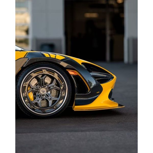 720s Mclaren Body Kit Carbon Fiber Widebody ZE Style Front And Rear Bumper