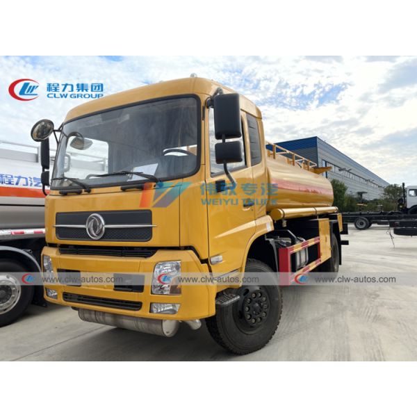 Dongfeng 6 Wheeler RHD 10000L Mobile Oil Tanker Truck