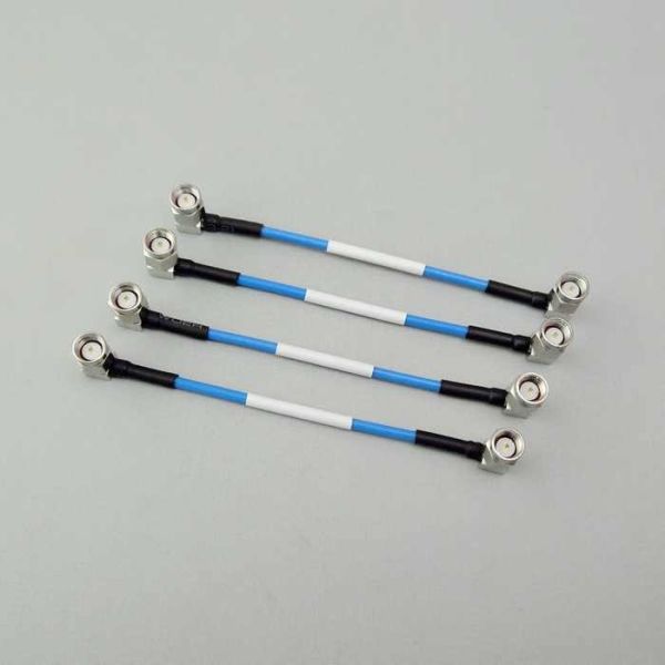 18GHz SMA RA Microwave 086 Cable Semi Flexible RF Cable Assembly