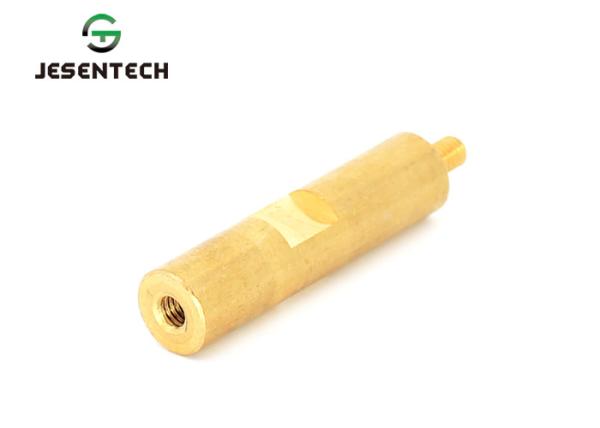 Brass Linear Motion Shafts Inner External Threaded Wrench Grooved Type
