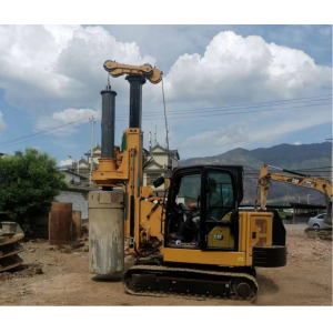Multi-function Mini Rotary Pile Driver for Wind Power Plant Auxiliary Foundation Construction