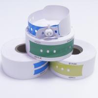 UPC Barcode Patient ID Bracelet , Vinyl Medical Hospital Arm Band