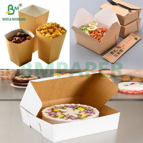 Carton CCK recouvert d'argile blanche de 270 gm à 300 gm