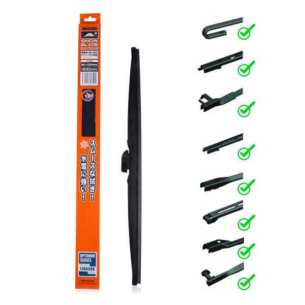Repuestos para automóviles Lámina de limpiaparabrisas de goma de 24 pulgadas para parabrisas planas 09195371 28890-00Q1C 28890-40U11